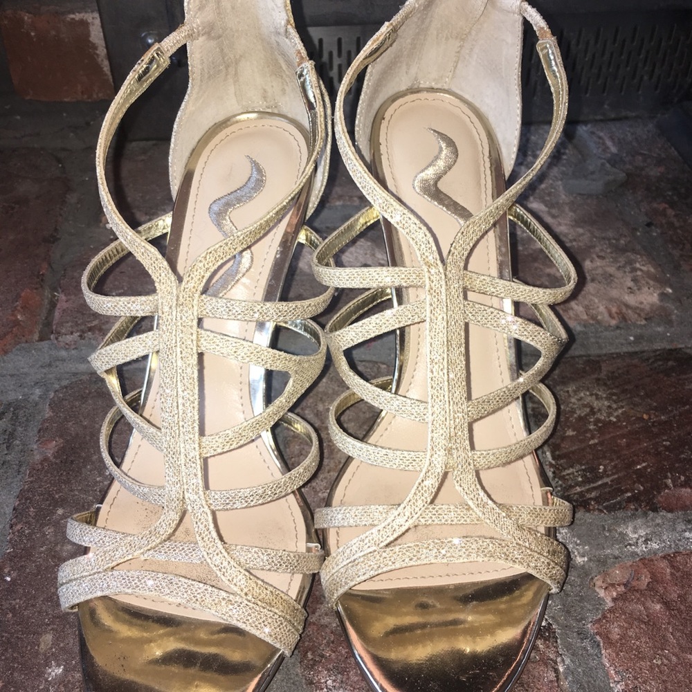 Gold Heels